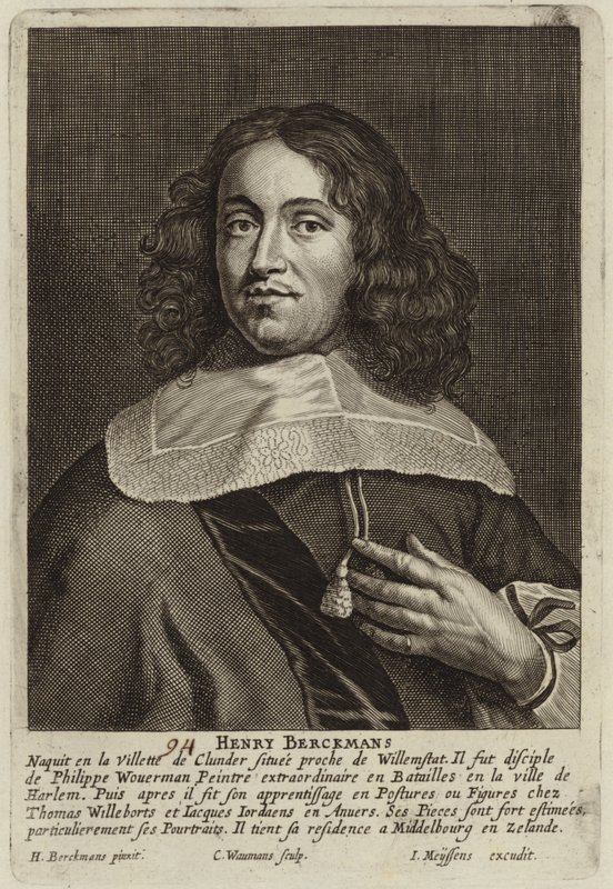 Portrett av Hendrick Berckman av Hendrick Berckman