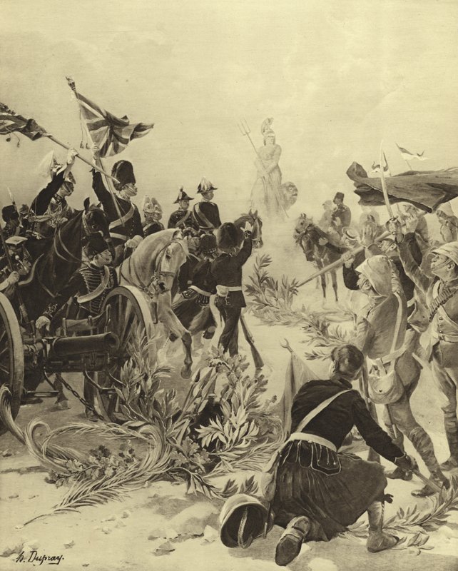 Regel Britannia (dyptrykk) av Henri Louis Dupray