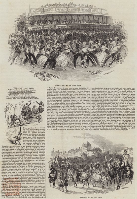 Karnevalet i Paris av Henry Anelay