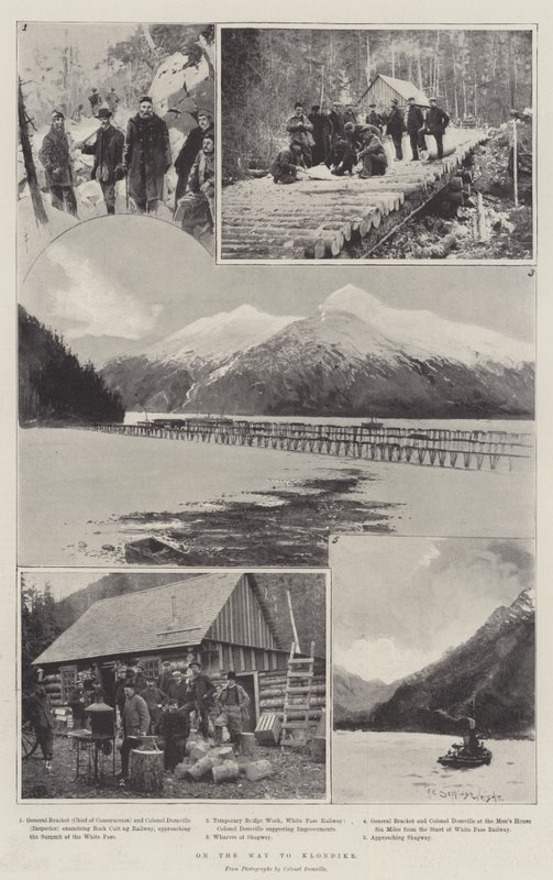 På vei til Klondike av Henry Charles Seppings Wright