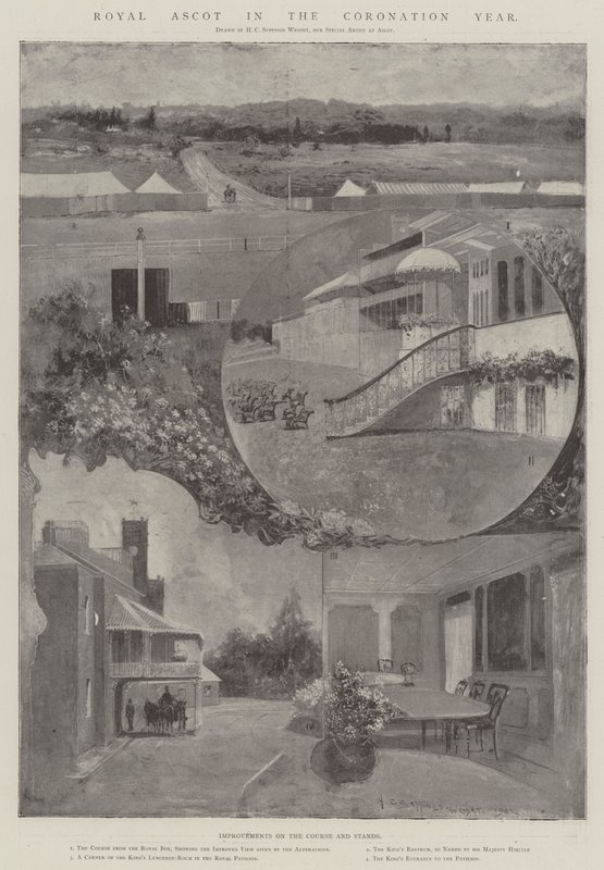 Royal Ascot i kroningsåret av Henry Charles Seppings Wright