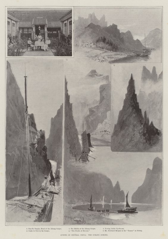 Scener i Sentral-Kina, Ichang-juvene av Henry Charles Seppings Wright