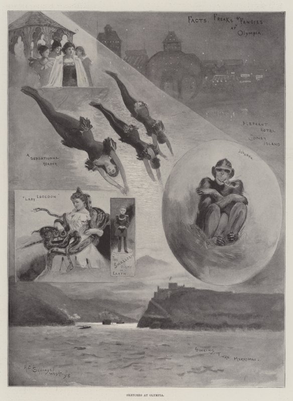 Skisser på Olympia av Henry Charles Seppings Wright