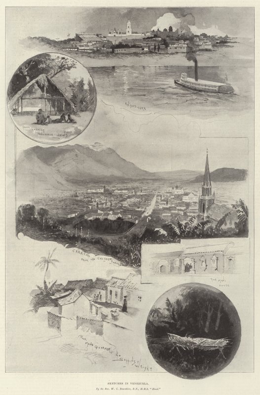 Skisser i Venezuela av Henry Charles Seppings Wright