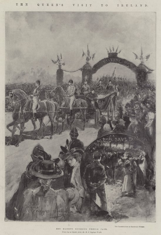 Dronningens besøk til Irland av Henry Charles Seppings Wright