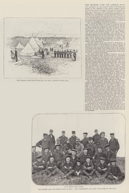 Seaside Camp for London Boys av Henry Charles Seppings Wright