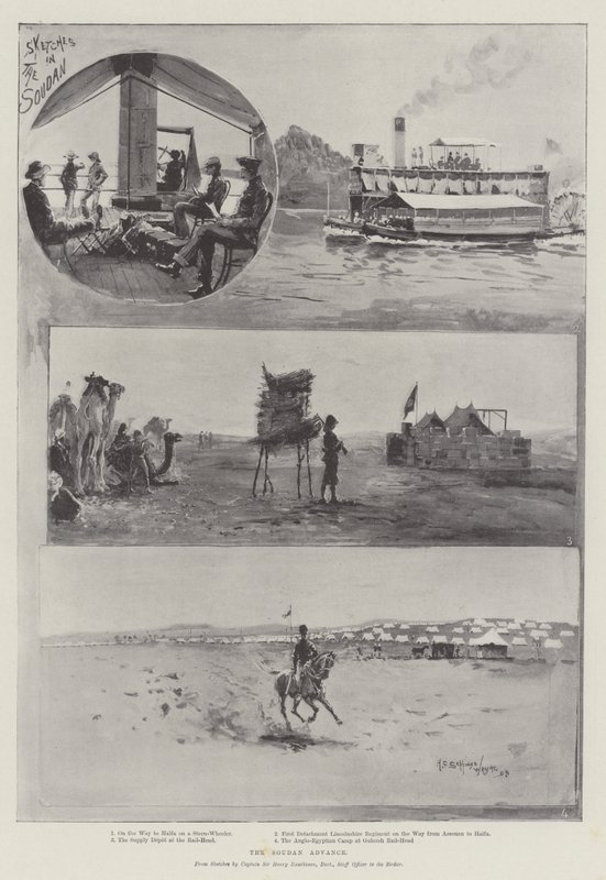 Soudan Advance av Henry Charles Seppings Wright
