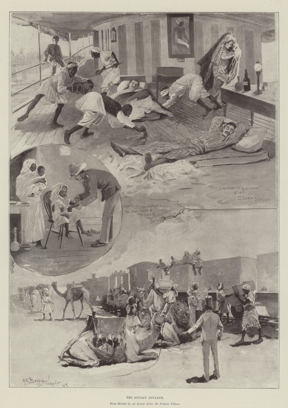 Soudan Advance av Henry Charles Seppings Wright