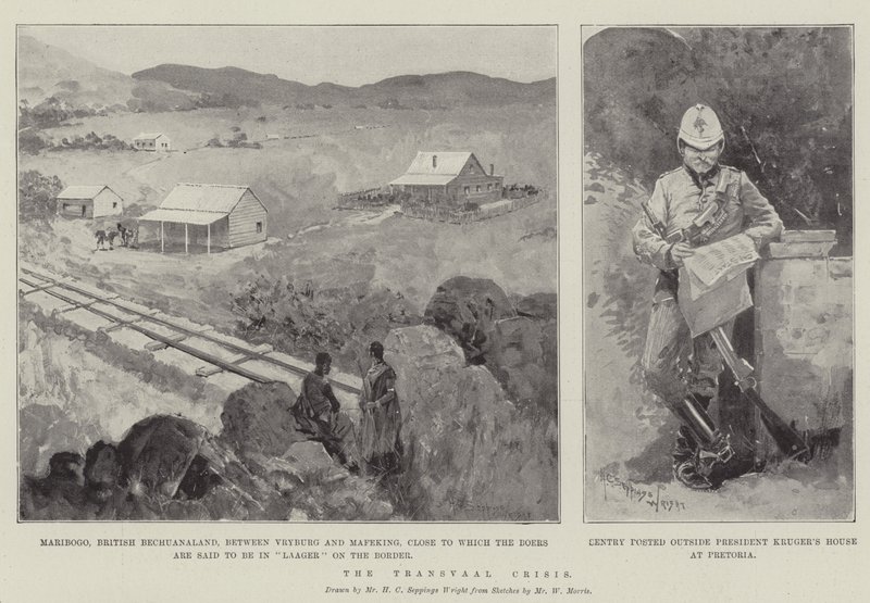 Transvaal-krisen av Henry Charles Seppings Wright