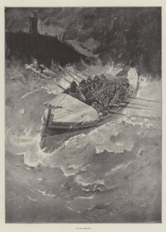 Til redning! av Henry Charles Seppings Wright