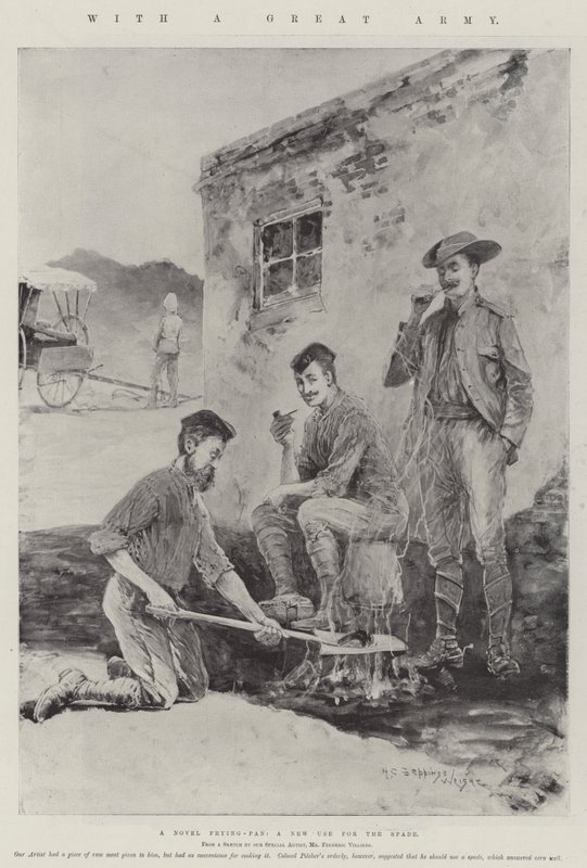 Med en stor hær av Henry Charles Seppings Wright