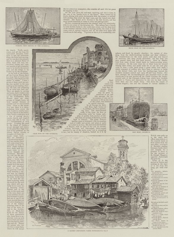 Venezias båter av Henry Edward Tidmarsh