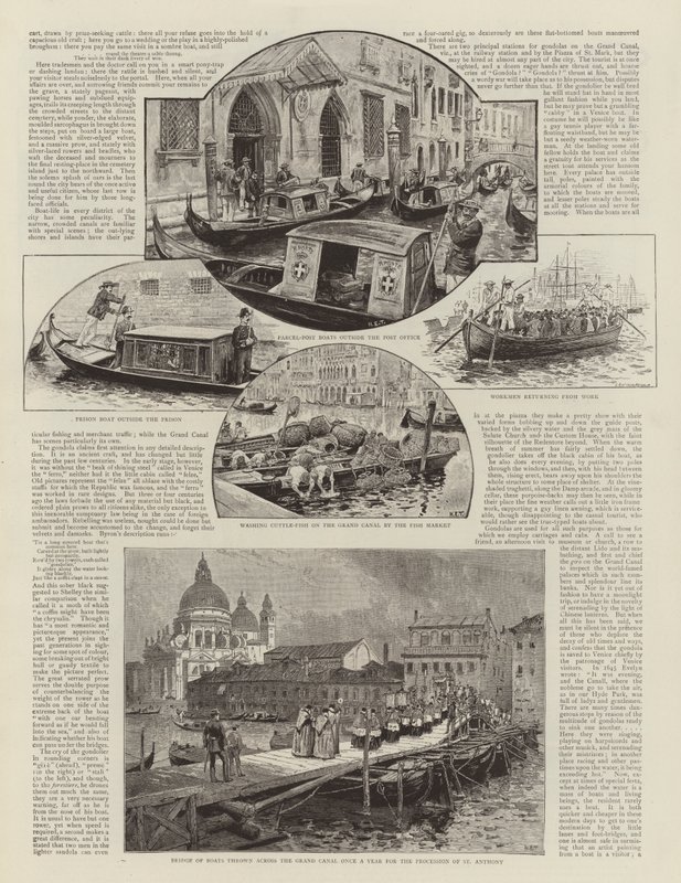 Venezias båter av Henry Edward Tidmarsh