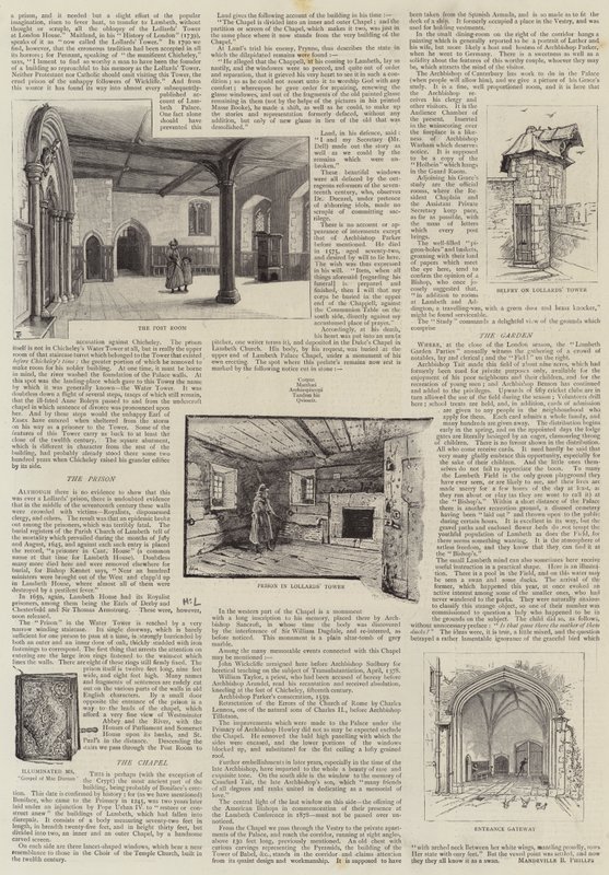 Lambeth Palace av Henry Edward Tidmarsh