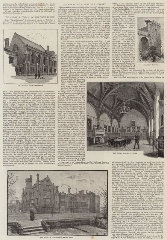 Lambeth Palace av Henry Edward Tidmarsh