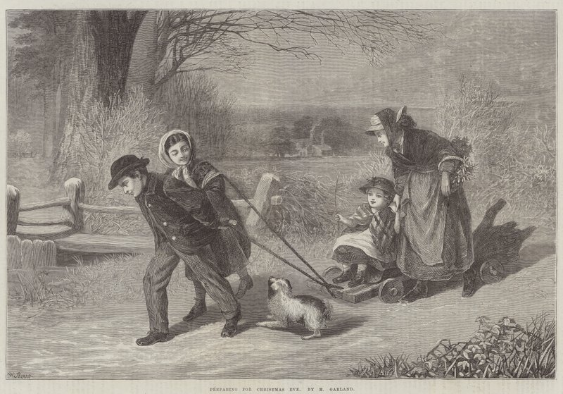 Forbereder julaften av Henry Garland