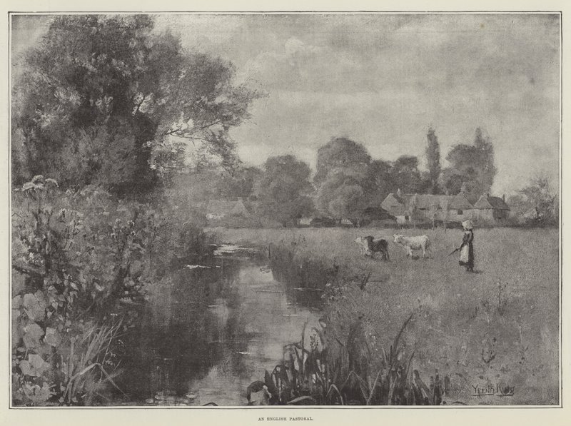 En engelsk pastoral av Henry John Yeend King