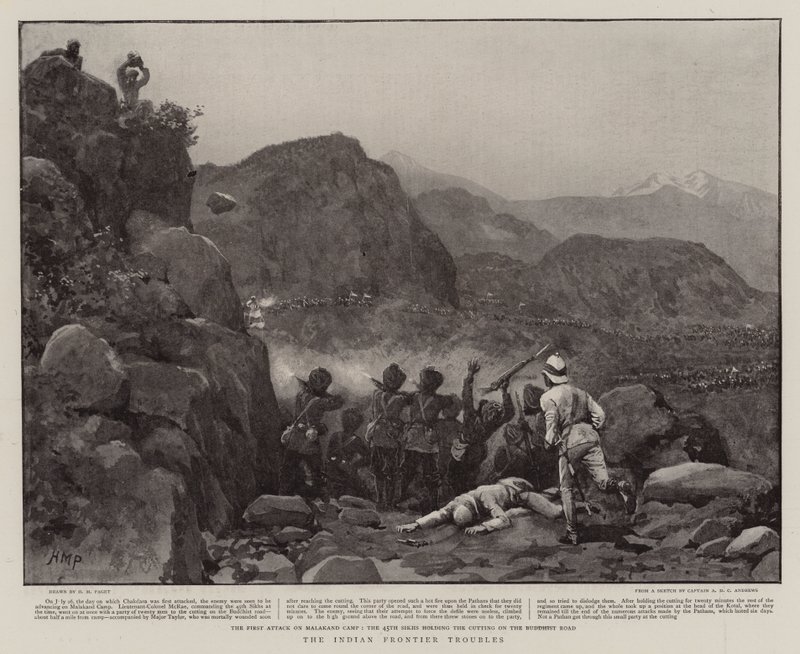 De indiske grenseproblemene av Henry Marriott Paget