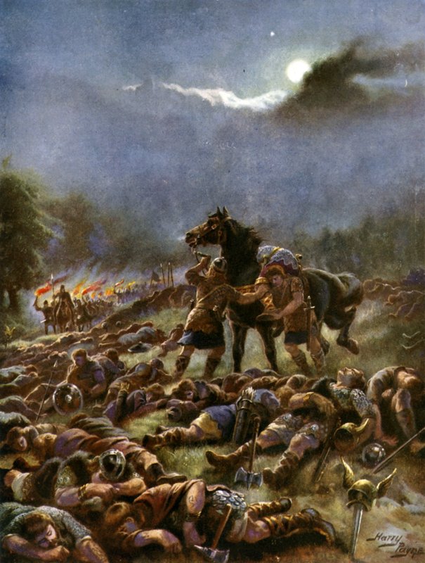 Sweyns forgiftede hær, 1036 av Henry Payne