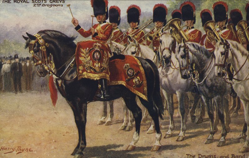 The Royal Scots Greys av Henry Payne