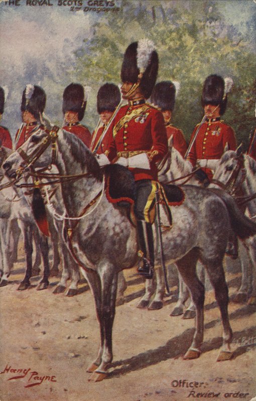 The Royal Scots Greys av Henry Payne