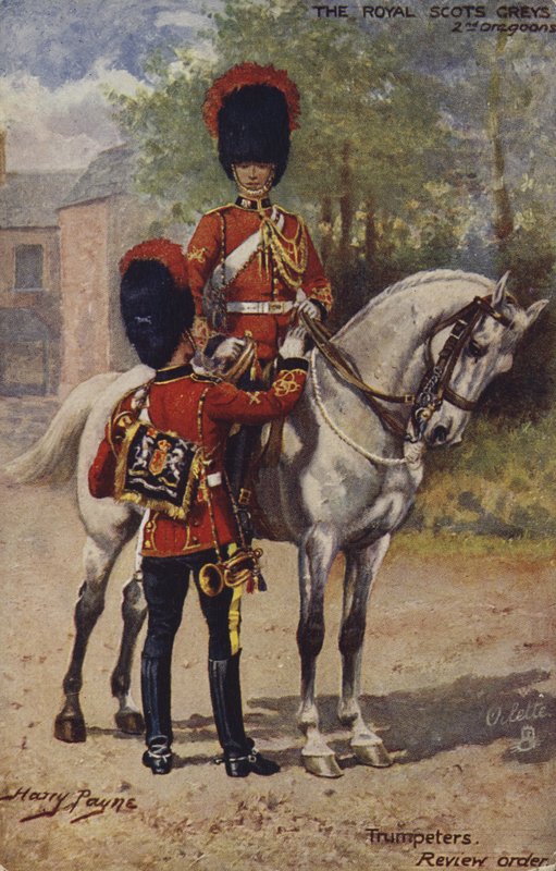 The Royal Scots Greys av Henry Payne
