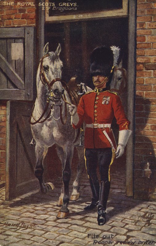 The Royal Scots Greys av Henry Payne