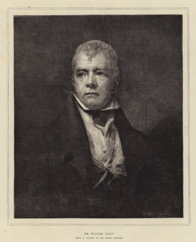 Sir Walter Scott av Henry Raeburn