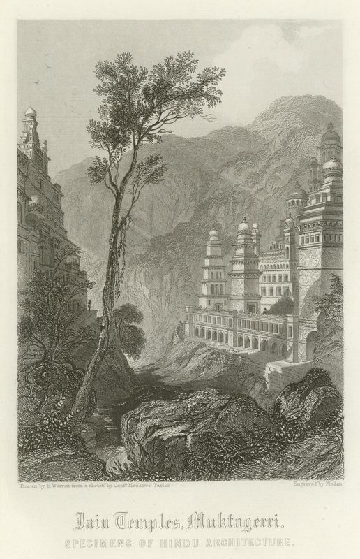 Jain-templer, Muktagerri, India av Henry Warren