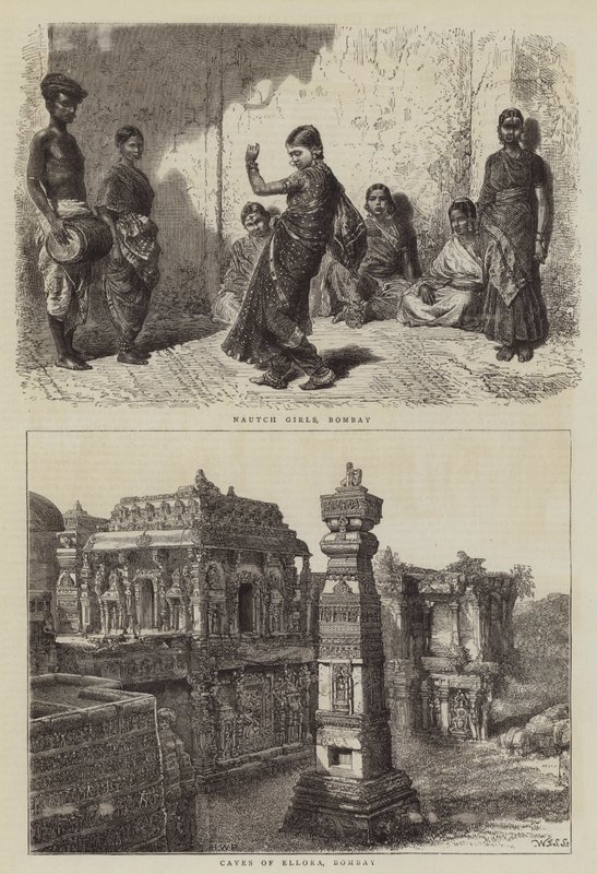 Utsikt i India av Henry William Brewer