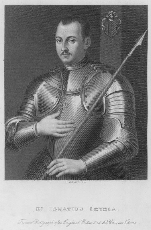 St Ignatius Loyola (gravering) av Henry Adlard