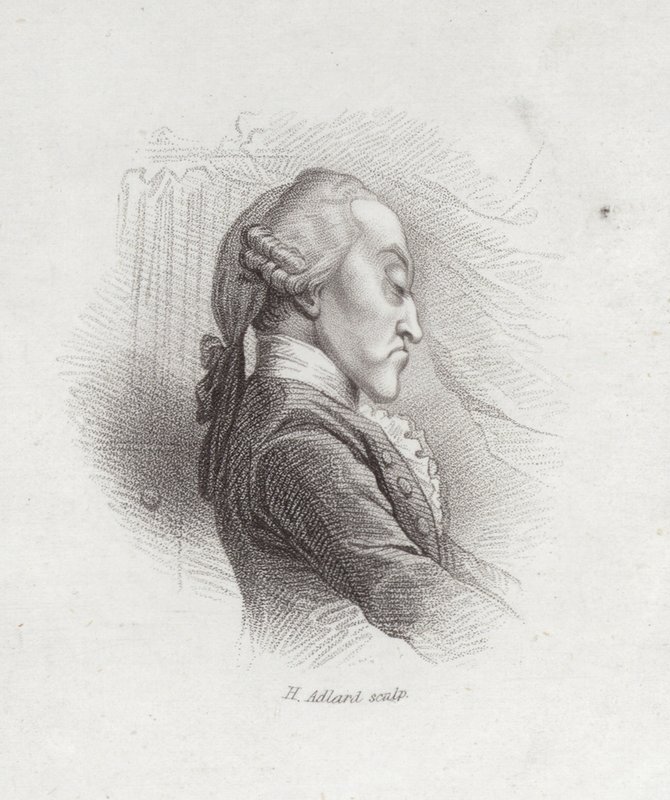 Thomas Augustine Arne , engelsk komponist (1710-1778) av Henry Adlard