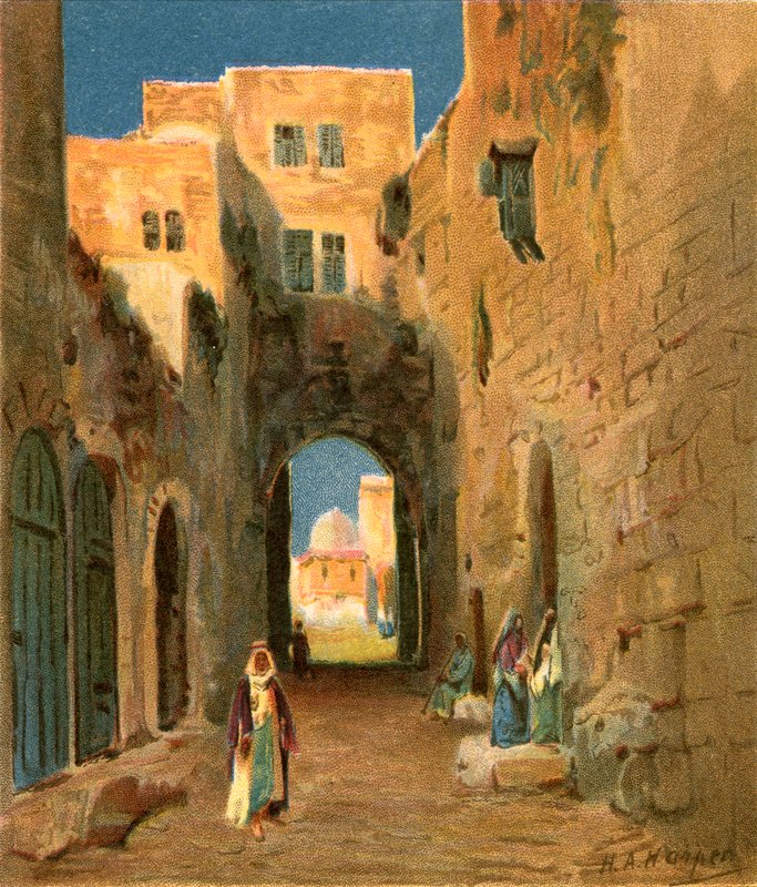 En gate i Jerusalem av Henry Andrew Harper
