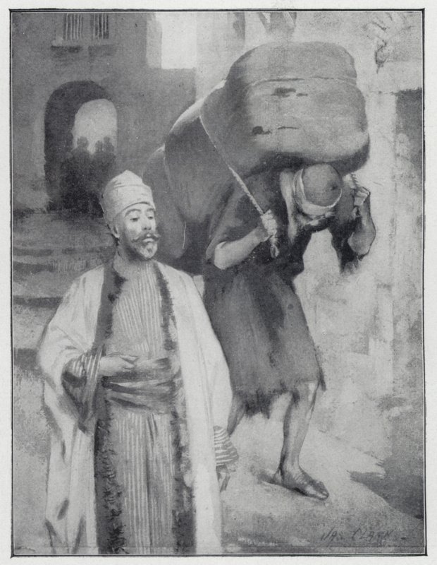 En østlig porter (litho) av Henry Andrew Harper
