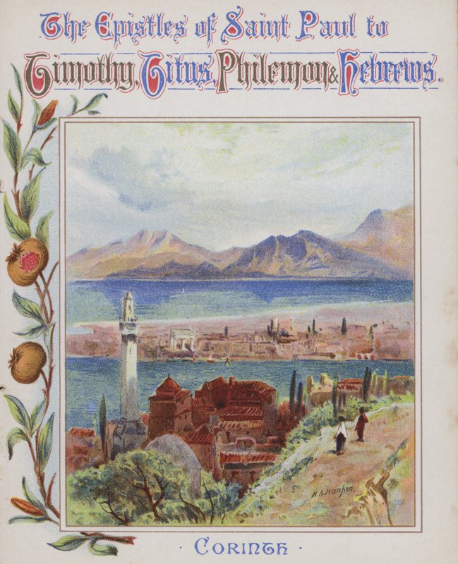 Korint (chromolitho) av Henry Andrew Harper