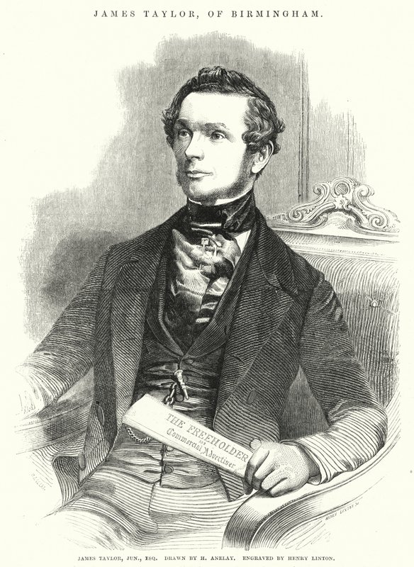 James Taylor (gravering) av Henry Anelay
