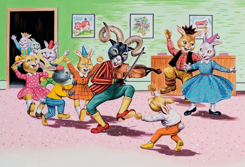En fest på Brer Rabbit