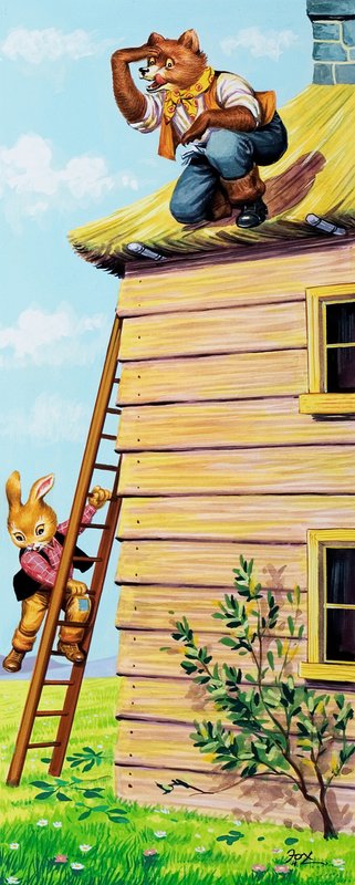 Brer Rabbit og Brer Fox av Henry Charles Fox
