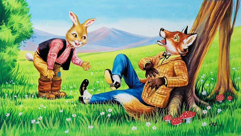 Brer Rabbit og Brer Fox av Henry Charles Fox