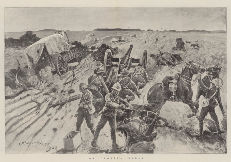 På Cronjes hæler av Henry Charles Seppings Wright