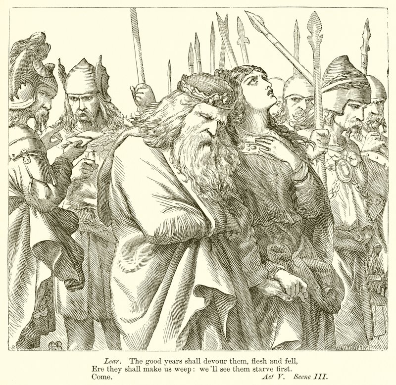 kong Lear av Henry Courtney Selous