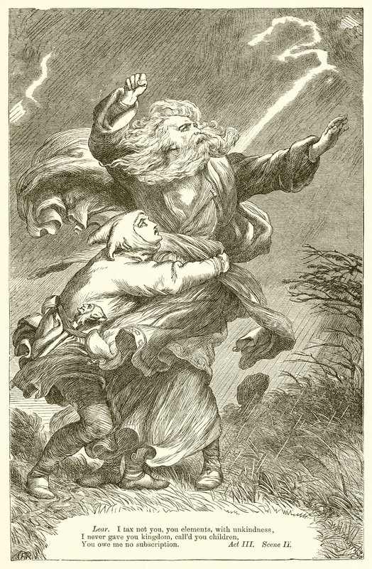 kong Lear av Henry Courtney Selous
