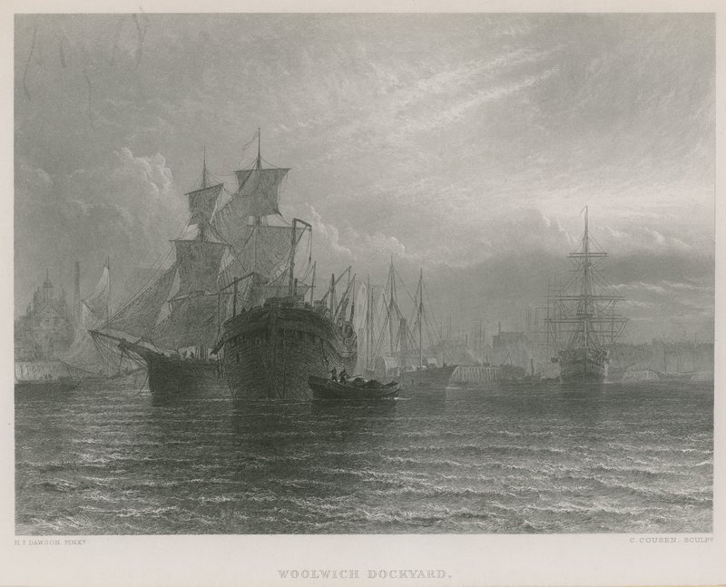 Woolwich verft av Henry Dawson