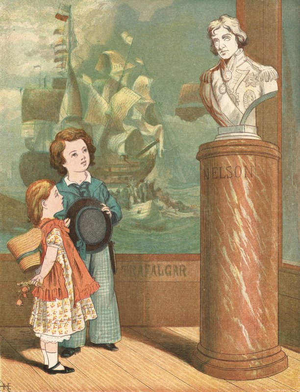 Patriotiske mennesker (farge litho) av Henry Hetherington Emmerson