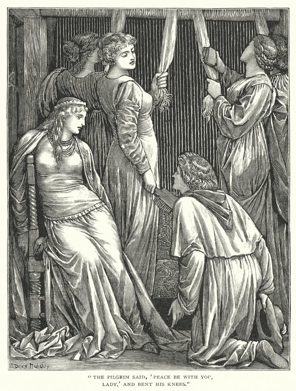 The Staff and Scrip (gravering) av Henry Holiday