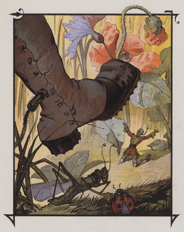 Gulliver i Brobdingnag av Henri Jules Jean Geoffroy
