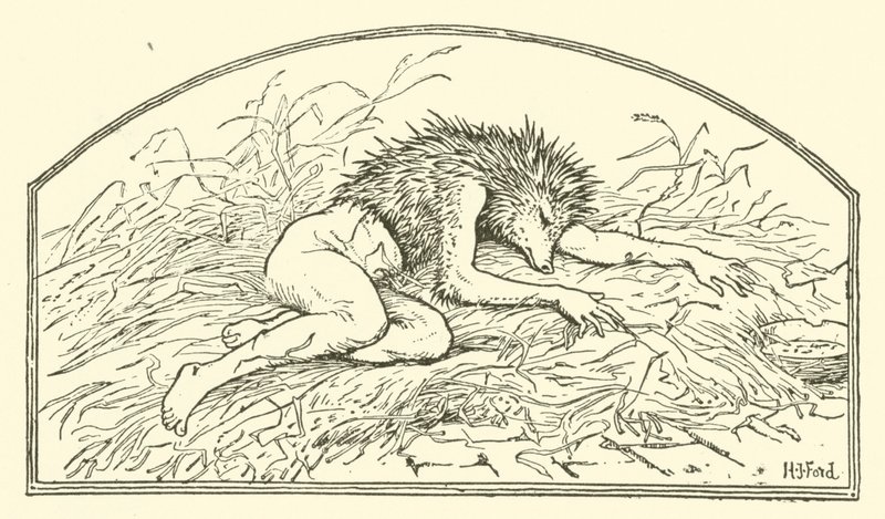 Jack my Hedgehog (gravering) av Henry Justice Ford