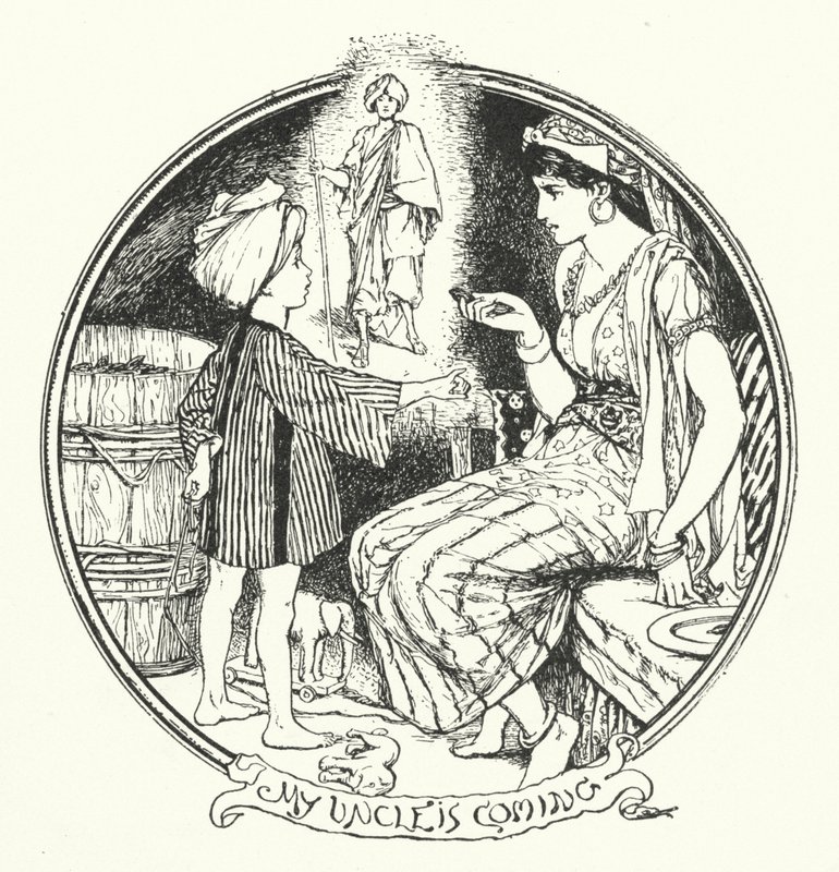 Onkelen min kommer (gravering) av Henry Justice Ford