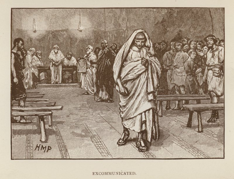 Ekskommunisert (litho) av Henry Marriott (after) Paget