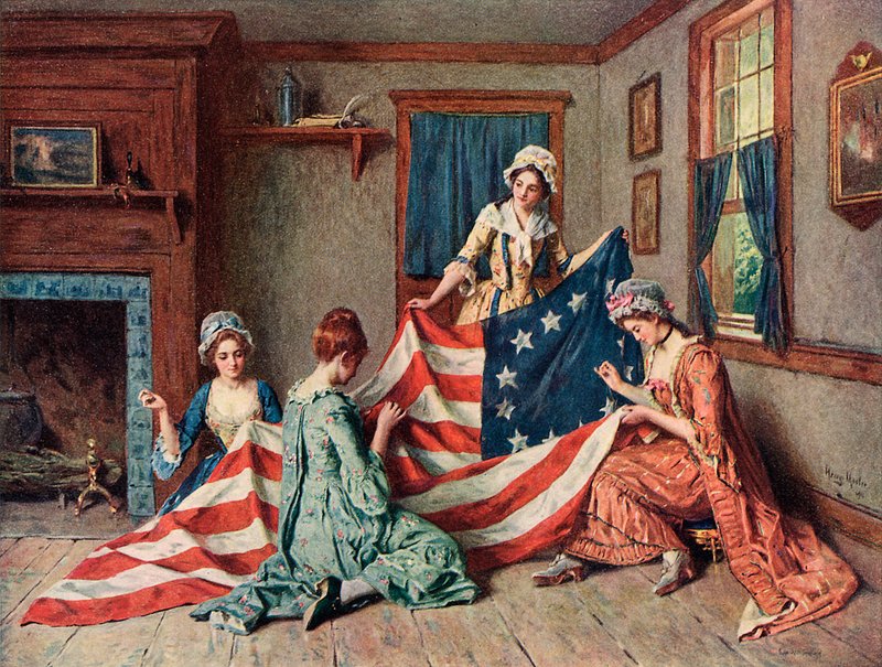 Flaggets fødsel av Henry Mosler